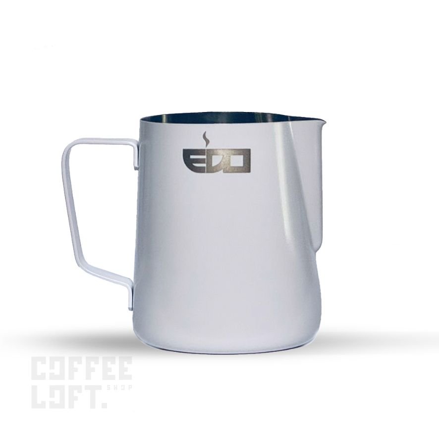 EDO BARISTA STAINLESS STEEL MILK PITCHER, product image from Coffeeloft